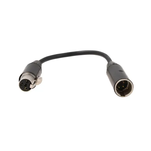 Miniatura 2 de Cable de extensión de adaptador de audio para micrófono Shure Headset SM-93 WBH WL Body Pack Transmisor Mini XLR 4 Pin TA4F macho a hembra (1)