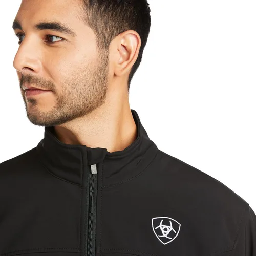 Miniatura 3 de Ariat Chaqueta Classic Team Softshell Mexico para hombre color negro