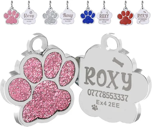 Miniatura 12 de Etiquetas para perros personalizadas para mascotas, etiqueta para perro, etiquetas para gato, etiquetas de nombre de perro personalizadas, etiquetas