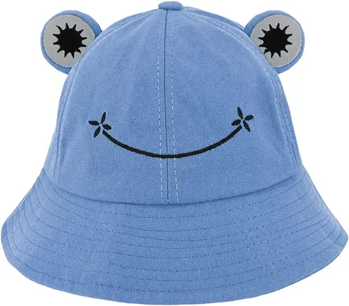 Miniatura 21 de Haoohu Gorra de algodón para adultos, diseño de rana, sombrero de sol para fiesta de disfraces Caqui claro