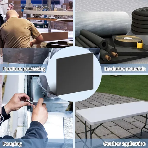 Miniatura 6 de Lámina de bloque de plástico HDPE (polietileno de alta densidad) Rectangular sólido Bloque de toque de lámina de alta densidad para proyectos