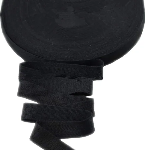 Miniatura 20 de Cinta de algodón de 50 yardas de ancho de 3/4 pulgadas de ancho, cinta de sarga de tela de espiga para encuadernación al sesgo, envoltura