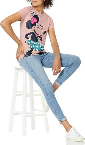 Miniatura 5 de Tienda Essentials Disney Marvel Star Wars Camisetas de manga corta con cuello redondo para mujer, paquete de 2