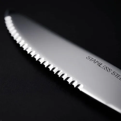 Miniatura 2 de Cuchillos para carne de 8 piezas, cuchillos de cocina de acero inoxidable
