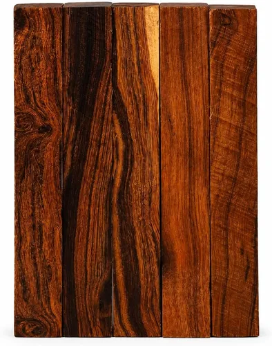 Miniatura 3 de IECAP LLC Desert Ironwood - Juego de 5 unidades para bolígrafos de madera dura exótica para hacer bolígrafos y suministros de torneado