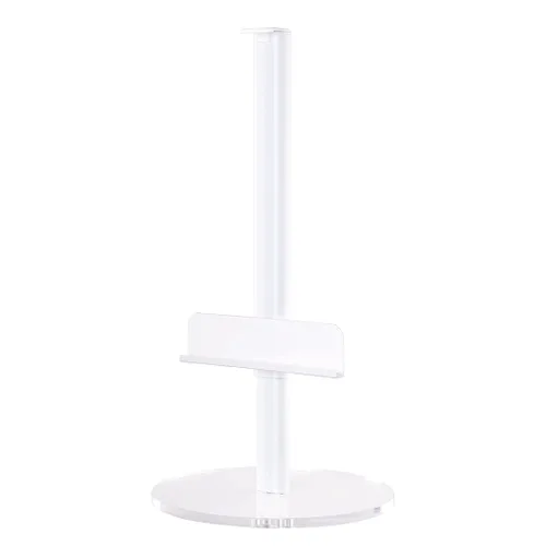 Miniatura 2 de RIKI - Soporte de tocador delgado Soporte de altura ajustable para espejos delgados RIKI (blanco)