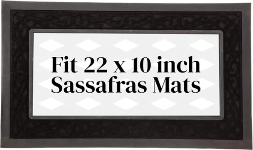 Evergreen Flag Sassafras Bandeja para Alfombrilla de Puerta, Alfombrilla Todo Clima Resistente a la Intemperie para Entrada Interior y Exterior,