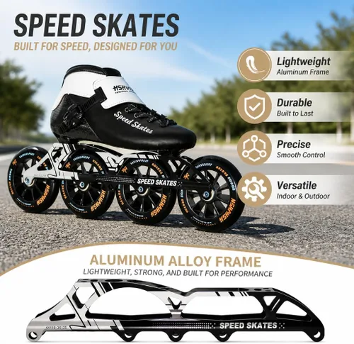 Miniatura 5 de Patines de velocidad en línea para mujeres y hombres, patines profesionales de fibra de carbono para mujeres y hombres, patines en línea de fitness
