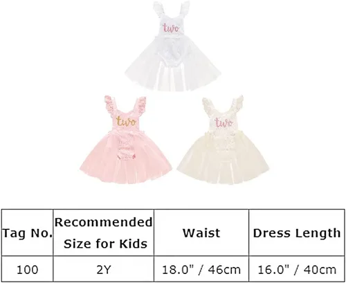 Miniatura 26 de Traje de bebé niña primer cumpleaños traje de encaje tul mameluco princesa tutú vestido de un año cumpleaños pastel Smash fotografía ropa