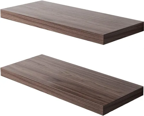 Miniatura 15 de Estante Flotante, Juego de 2 Estantes de Pared, 36 pulgadas de ancho x 12.75 pulgadas de profundidad x 2 pulgadas de alto, Estante Flotante de Pared