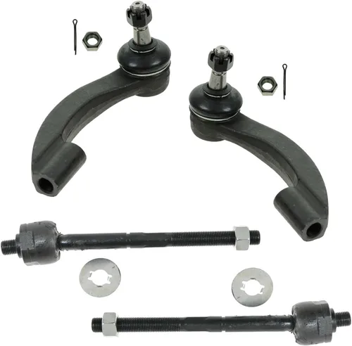 Miniatura 83 de TRQ Juego de varillas de acoplamiento delanteras interiores y exteriores, 4 piezas, compatible con Chevrolet Cruze 2016-2019 16-19 Volt
