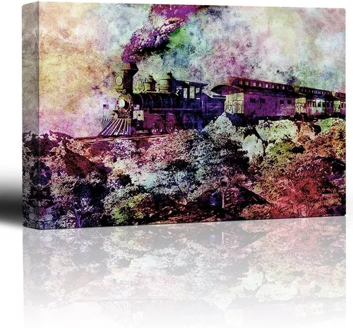Miniatura 25 de Hermoso paisaje lona Wall Decor, arte moderno, Home Sets, 12" x 18