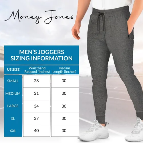Miniatura 6 de Joggers para hombre, paquete de 3, pantalones deportivos Tech Fleece para hombre, pantalones deportivos con bolsillos