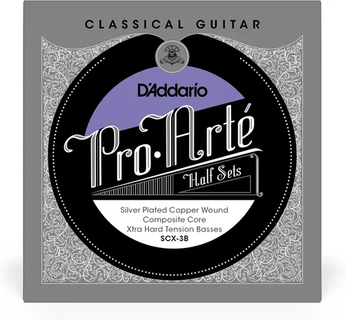 Miniatura 20 de D'Addario Cuerdas de guitarra Pro-Arte - Cuerdas de nailon para guitarra - BNH-3B - Cuerdas de guitarra clásica - Juego de medias series, tensión