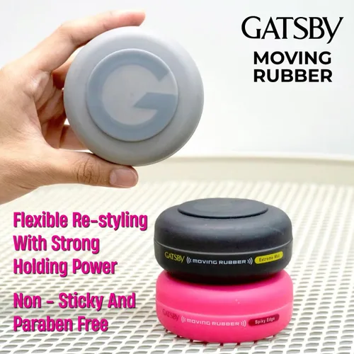 Miniatura 8 de GATSBY Moving Rubber Extreme Mat Hair Styling Wax versión de EE. UU. – Fuerte sujeción, acabado mate, 80 g/2.8 oz por Mandom para lograr cualquier