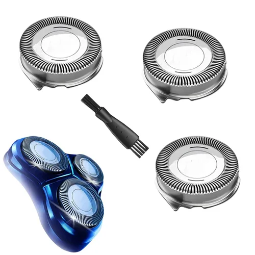 HQ8 Cabezales de repuesto para afeitadoras Aquatec, compatibles con cabezales Philips Norelco Razor PT720 AT880 AT810, cuchillas HQ8, 3 piezas