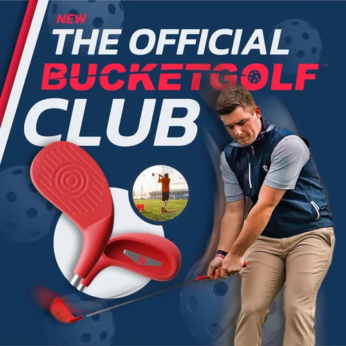 Miniatura 3 de Official BucketGolf Club - Backyard Outdoor Golf Club with Oversize Club Head to Play BucketGolf, Hit Plastic Or Foam Golf Balls in Grass, Parks
