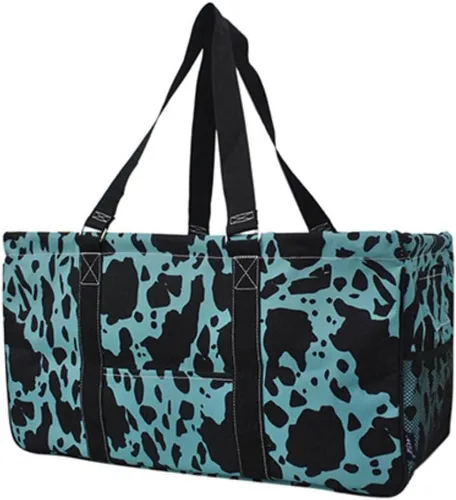 Miniatura 59 de NGIL Bolsa de comestibles reutilizable extra grande plegable de gran tamaño para comestibles, almacenamiento, picnic, playa, Flecha-negro