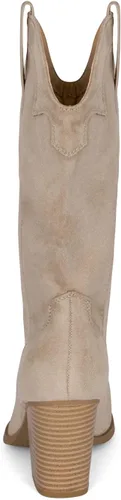 Miniatura 5 de STYLISH S ONYX - Botas de tacón alto para mujer, con tacón apilado, punta puntiaguda, media pantorrilla