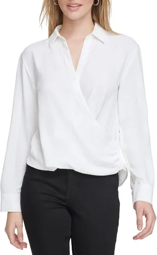 Miniatura 2 de Calvin Klein Blusa de manga larga para mujer