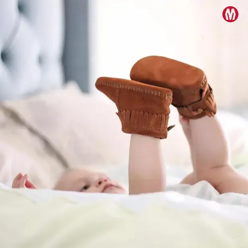 Miniatura 6 de Minnetonka Botín con solapa trasera de velcro (niño)