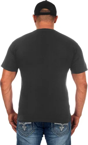Miniatura 10 de JH DESIGN GROUP Camiseta Chevy Camaro con cuello redondo para hombre, diseño de estrellas y bares, 2