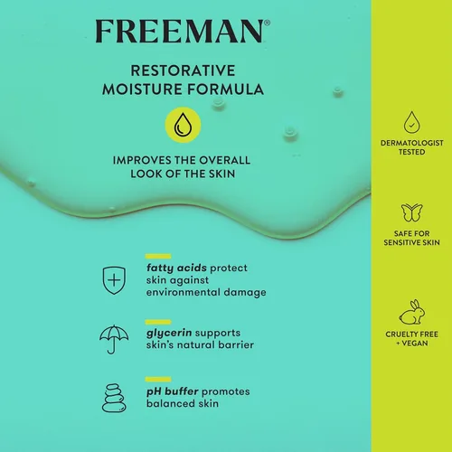 Miniatura 3 de Freeman Removedor de maquillaje + bálsamo limpiador, bálsamo removedor de maquillaje hidratante y nutritivo, aceite de coco y vitamina E, elimina