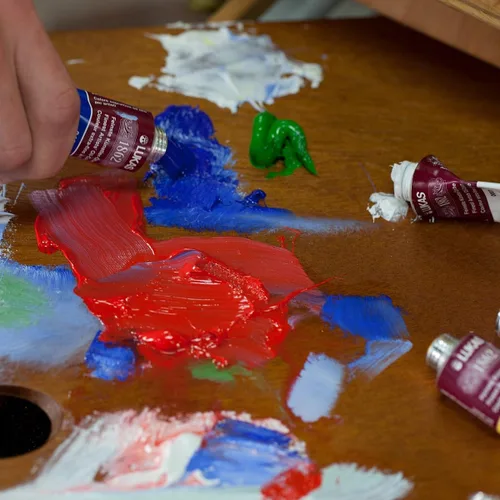 Miniatura 4 de Lukas 1862 Pintura al Óleo para Artistas Profesionales - Colores Tierra Amarillentos, 37 mL - Juego de 4 - Destacada Resistencia a la Luz, Sin