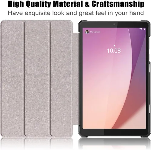 Miniatura 3 de Funda para Lenovo Tab M8 Gen 4 2023, funda delgada y ligera para Lenovo Tab M8 4ª generación Tablet TB300FU, oro rosa