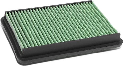 Auto Dynasty Filtro de Panel de Aire de Motor de Alto Flujo Drop-in Reutilizable y Lavable Compatible con Tucscon Sportage Sportage II Elantra Verde