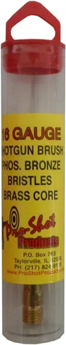 Miniatura 4 de Pro-Shot - Cepillos para escopeta de perforación: cerdas de bronce resistentes y cepillos de núcleo de latón, extremo de bucle de gran