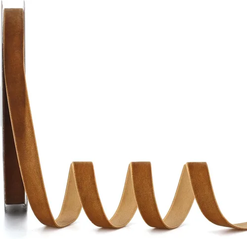 Miniatura 14 de Cinta de terciopelo negro de 1-1/2 pulgadas x 20 yardas, ideal para envolver regalos, lazos para el pelo, Navidad, decoración de fiesta de boda
