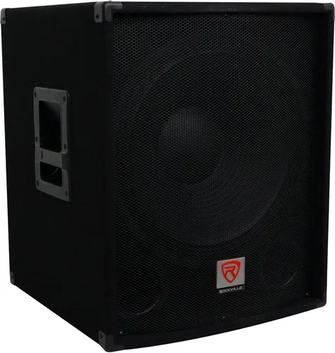 Miniatura 3 de Rockville SBG1184 - Subwoofer pasivo de 18 pulgadas, 1000W, 4 ohmios, 500W RMS, 750W de programa, gabinete MDF de doble puerto, montaje en poste