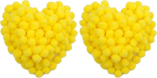 Miniatura 19 de Morfen 150 pompones para manualidades, color marrón claro, bolas de pompón mullido de 1 pulgada para manualidades, proyectos de manualidades