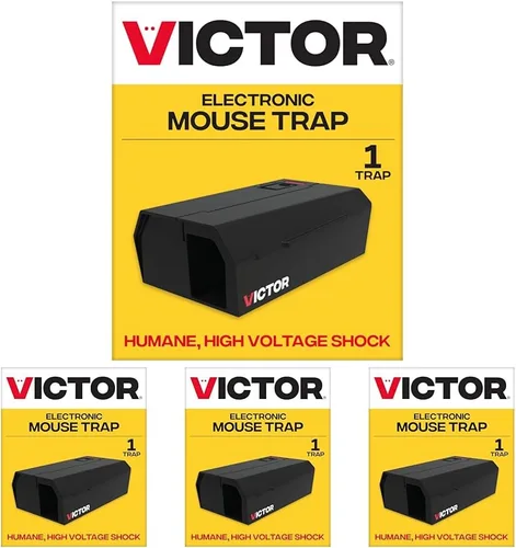 Miniatura 15 de Victor Trampa electrónica para ratones, trampas humanas para ratones para interiores para el hogar, M250B, trampas eléctricas para ratones sin