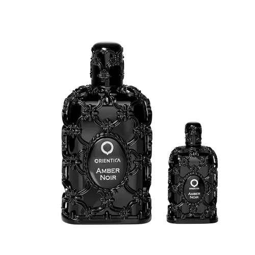Miniatura 2 de Orientica Luxury Amber Noir - Juego de 2 perfumes para hombre con notas de Elemi, higo, zanahoria, almizcle, perfume árabe amaderado para hombres