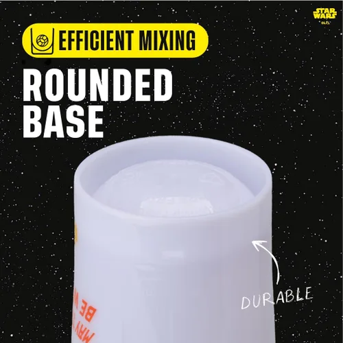 Miniatura 3 de BlenderBottle Star Wars Shaker Bottle Pro Series perfecta para batidos de proteínas y antes del entrenamiento, May the Force Be With You, 28 onzas