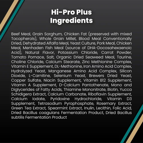 Miniatura 9 de VICTOR Super Premium - Alimento para perros Hi-Pro Plus - Comida seca para perros con alto contenido de proteínas con 30% de proteínas, carne