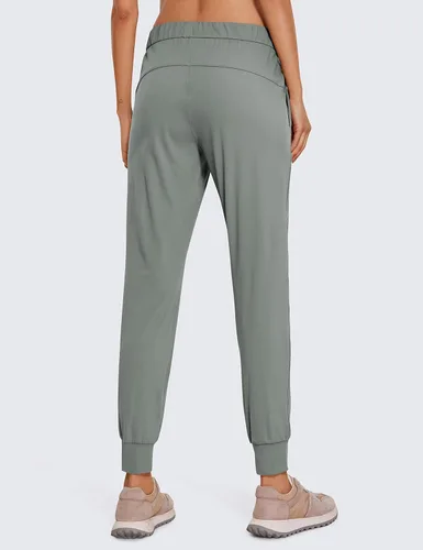 Miniatura 2 de CRZ YOGA - Pantalones deportivos elásticos de 4 vías para mujer de 27 pulgadas, pantalones deportivos para correr, viajes, descanso, pantalones