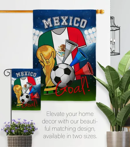 Miniatura 8 de Bandera de la Copa Mundial de Fútbol de México, juego deportivo, pelota de fútbol, actividades de entretenimiento, decoración física, pancarta