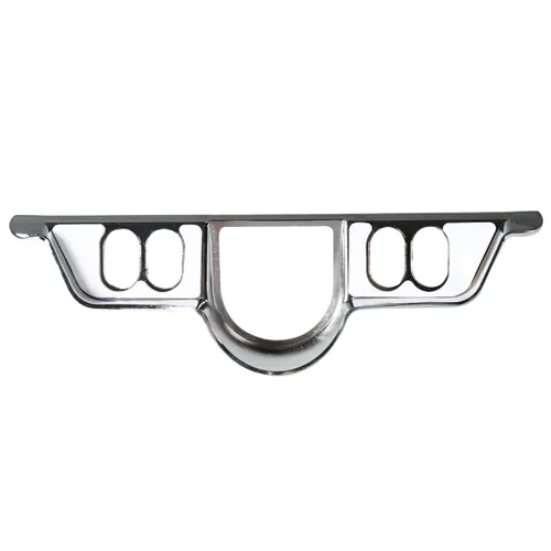 Miniatura 4 de Cubierta de acento para panel de instrumentos de interruptor cromado para Harley Touring 96-13 Electra Glide/Street Glide FLHX 06-13