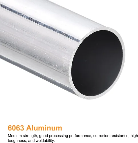 Miniatura 41 de uxcell Tubo Redondo de Aluminio 6063, 10 mm DE 6 mm DI 200 mm Longitud Tubo para Proyectos de Industria DIY, 2 Piezas