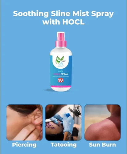 Miniatura 7 de VoilaVe HOCL Spray Spray de ácido hipocloroso para la piel HOCL Tónico facial y corporal para acné, cicatrices, enrojecimiento, irritaciones