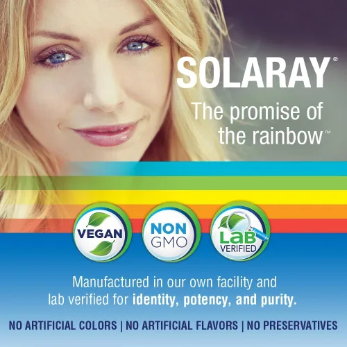 Miniatura 5 de SOLARAY Ojos de luteína de triple fuerza, 18 mg Suplemento de apoyo para la salud ocular y macular con luteína y zeaxantina de origen natural