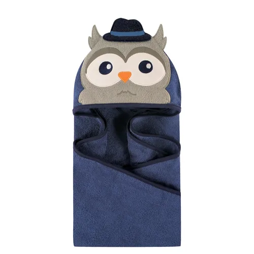 Miniatura 98 de Hudson Baby Toalla unisex de algodón con capucha con cara de animal para bebé, abeja amarilla, talla única Amarillo Bee