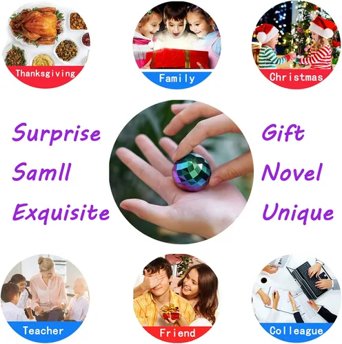 Miniatura 6 de Juguetes cinéticos de escritorio geniales para la ansiedad: juguete de cosas geniales para adultos, adolescentes, niños, niños, alivio del estrés