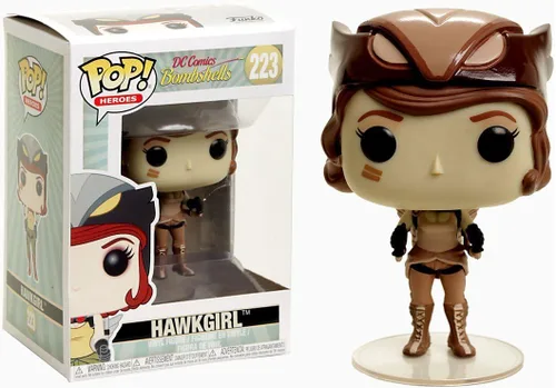 Funko Pop! DC Heroes Bombshells Hawkgirl # 223 (tono sepia)