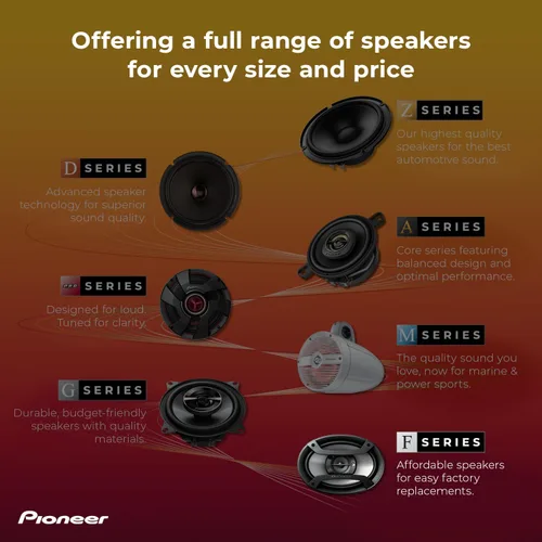 Miniatura 7 de PIONEER TS-F6935R Altavoces coaxiales de audio para coche de 3 vías, altavoces pasivos para automóvil de 6 x 9 pulgadas (par), potencia máxima