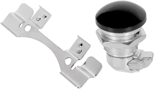 Miniatura 10 de TCT-MOTORPARTS Pestillo de puerta de combustible, botón pulsador, tapa de aceite para Harley Touring Electra Glide Street Glide Road Tri Glide Ultra
