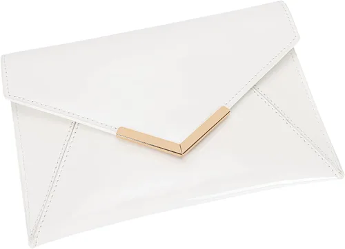 Miniatura 5 de Dexmay - Bolso de mano para mujer, de piel de charol, bolso de vestir plegable